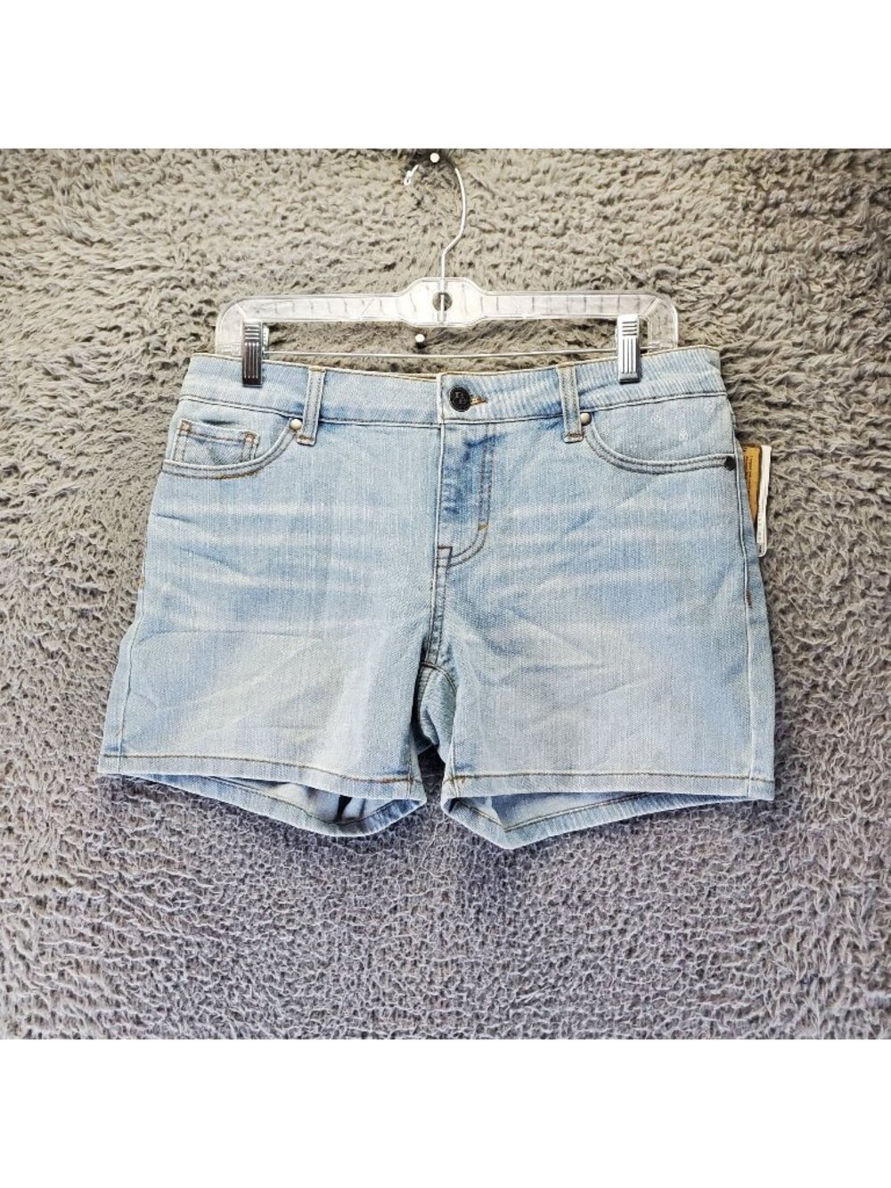 Bit & Bridle Shorts Womens Size 4 Light Blue Denim Classic Stretch *NWT*